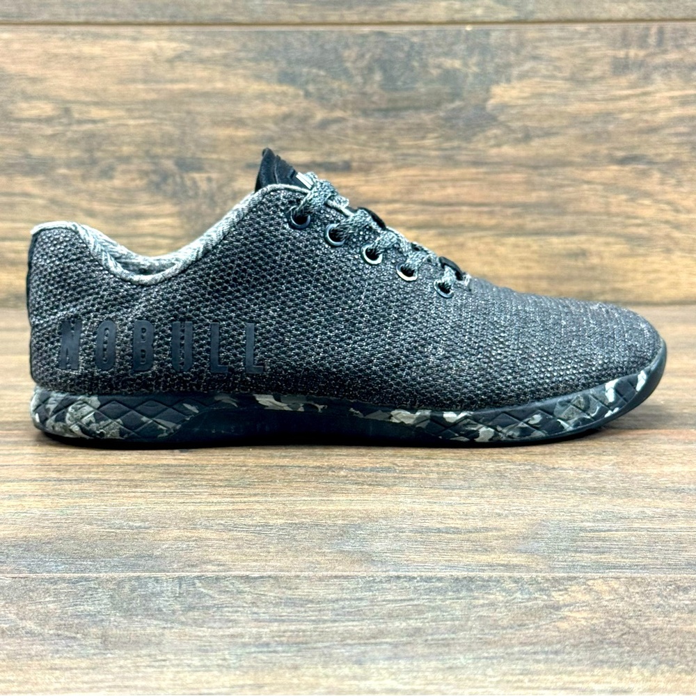 NoBull Shoes Womens 9 Outwork Heather Gray/Granite Low Top Training Athletic Gym